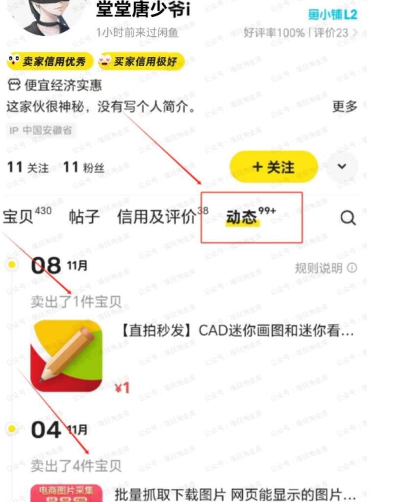 闲鱼:虚拟资料网盘拉新玩法指南