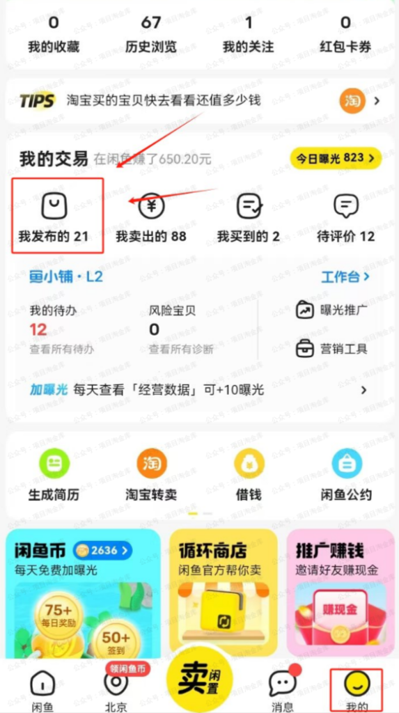闲鱼:虚拟资料网盘拉新玩法指南